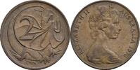 Australien 2 Cents 1973 Queen Elizabeth II. ss 20.92 元 含税 ＋  167.34 元 运费