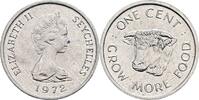 Seychellen 1 Cent 1972 vz 20.92 元 含税 ＋  167.34 元 运费