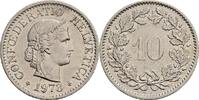 Schweiz 10 Rappen 1973 ss+ 20.92 元 含税 ＋  167.34 元 运费
