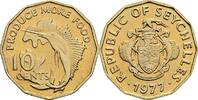 Seychellen 10 Cents 1977 ss/vz 20.92 元 含税 ＋  167.34 元 运费