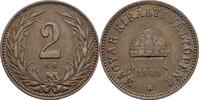 Österreich, Kaiser Franz Joseph I. 2 Filler -