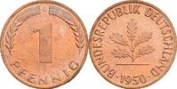 Deutschland 1 Pfennig 1950 G ss+ 20.92 元 含税 ＋  167.34 元 运费