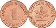 Deutschland 1 Pfennig 1950 G ss 20.92 元 含税 ＋  167.34 元 运费