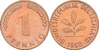 Deutschland 1 Pfennig 1950 G ss/ss+ 20.92 元 含税 ＋  167.34 元 运费