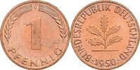 Deutschland 1 Pfennig 1950 G ss/ss+ 20.92 元 含税 ＋  167.34 元 运费