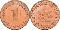 Deutschland 1 Pfennig 1950 G ss 20.92 元 含税 ＋  167.34 元 运费