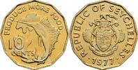 Seychellen 10 Cents 1977 ss/vz 20.92 元 含税 ＋  167.34 元 运费
