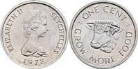 Seychellen 1 Cent 1972 vz 20.92 元 含税 ＋  167.34 元 运费