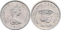 Seychellen 1 Cent 1972 vz 20.92 元 含税 ＋  167.34 元 运费