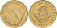 Seyschellen 10 Cents 1977 vz 20.92 元 含税 ＋  167.34 元 运费