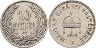 Kaisertum Österreich 10 Filler Kaiser Franz Joseph I. 1848-1916 -