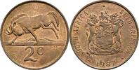 Südafrika 2 Cents 1987 ss 20.92 元 含税 ＋  167.34 元 运费