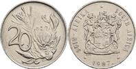 Südafrika 20 Cents 1987 ss 20.92 元 含税 ＋  167.34 元 运费