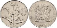 Südafrika 50 Cents 1987 ss 20.92 元 含税 ＋  167.34 元 运费
