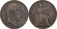 Großbritannien 1 Penny Edward VII. -
