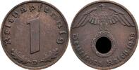 Deutsches Drittes Reich 1 Reichspfennig -