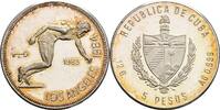 Kuba 5 Pesos 1983 Olympische Sommerspiele Los Angeles - Sprinter am Star... 209.18 元 含税 ＋  167.34 元 运费
