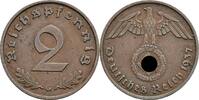 Deutsches Drittes Reich 2 Reichspfennig 1937 G ss 83.67 元 含税 ＋  167.34 元 运费