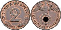Deutsches Drittes Reich 2 Reichspfennig 1940 E ss 33.47 元 含税 ＋  167.34 元 运费