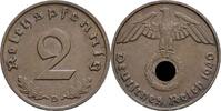 Deutsches Drittes Reich 2 Reichspfennig -