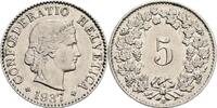 Schweiz 5 Rappen 1937 ss+ 20.94 元 含税 ＋  167.49 元 运费