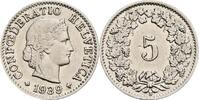 Schweiz 5 Rappen 1939 ss/vz 20.94 元 含税 ＋  167.49 元 运费