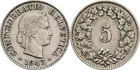 Schweiz 5 Rappen 1943 ss 20.94 元 含税 ＋  167.49 元 运费