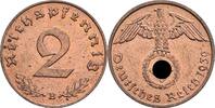 Deutsches Drittes Reich 2 Reichspfennig -
