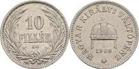 Kaisertum Österreich 10 Filler 1909 KB Franz Joseph I. ss 20.92 元 含税 ＋  167.34 元 运费