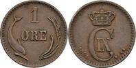 Dänemark 1 Öre Christian IX. 1863-1906 -