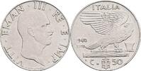 Italien 50 Centesimi 1940 Vittorio Emanuele III. ss 20.92 元 含税 ＋  167.34 元 运费