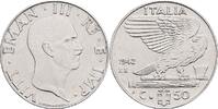 Italien 50 Centesimi 1942 Vittorio Emanuele III. vz 20.92 元 含税 ＋  167.34 元 运费