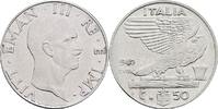 Italien 50 Centesimi 1940 Vittorio Emanuele III. ss 20.92 元 含税 ＋  167.34 元 运费
