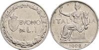 Italien 1 Lira 1922 Vittorio Emanuele III. ss 20.92 元 含税 ＋  167.34 元 运费