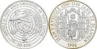 Luxemburg 20 Ecu Johann der Blinde/Air Traffic Control -