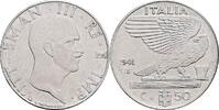 Italien 50 Centesimi 1941 Vittorio Emanuele III. ss 20.92 元 含税 ＋  167.34 元 运费
