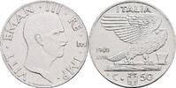 Italien 50 Centesimi 1940 Vittorio Emmanuele III. vz 20.92 元 含税 ＋  167.34 元 运费