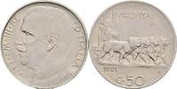 Italien 50 Centesimi 1921 Vittorio Emmanuele III. ss, Rf. 20.92 元 含税 ＋  167.34 元 运费