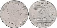 Italien 50 Centesimi 1939 Vittorio Emmanuele III. ss/vz 20.92 元 含税 ＋  167.34 元 运费