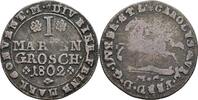 Braunschweig Wolfenbüttel 1 Mariengroschen Karl Wilhelm Ferdinand 1780-1806 -
