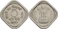 Indien 5 Naye Paise 1957 ss 20.92 元 含税 ＋  167.34 元 运费