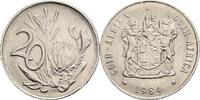 Südafrika 20 Cents 1984 vz 20.92 元 含税 ＋  167.34 元 运费
