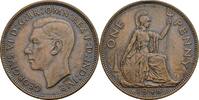 Großbritannien 1 Penny 1948 George VI. ss+ 20.92 元 含税 ＋  167.34 元 运费