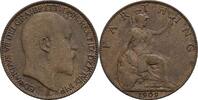 Großbritannien 1 Farthing Edward VII. -