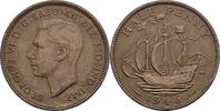 Großbritannien Half Penny George VI. -