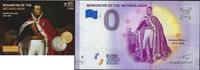 0 Euro Biljetten First Issue Pack nummer 21 Monarchs of the Netherlands Koning Willem I -