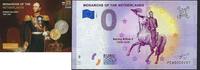 0 Euro Biljetten First Issue Pack nummer 22 Monarchs of the Netherlands Koning Willem II -