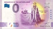 0 Euro Biljetten 0 Euro biljet Nederland 2020 - Monarchs of the Netherlands, Koningin Juliana -