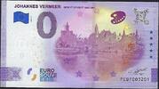 0 Euro Biljetten 0 Euro biljet Nederland 2021- 'Johannes Vermeer, Gezicht op Delft' -
