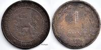 Netherlands Nederland 1901b 1 Cent Wilhelmina F - 'Koninkrijk' -